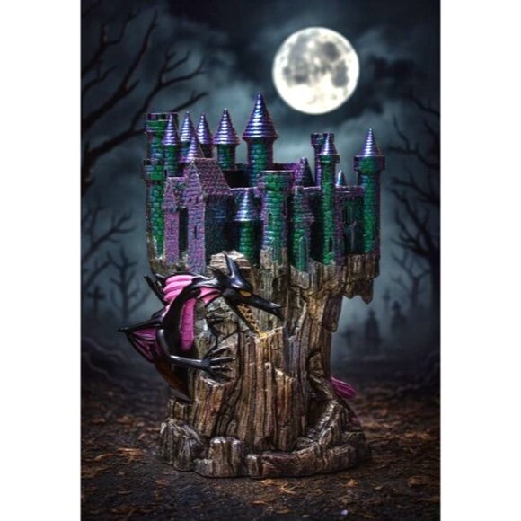 Bath & Body Works Other - New Bath Body Works Dragon Castle Disney Villains Candle Holder D&D Halloween De